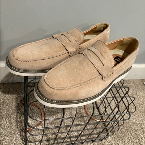 FootJoy Beige Loafers for Men - Picture 1 of 4